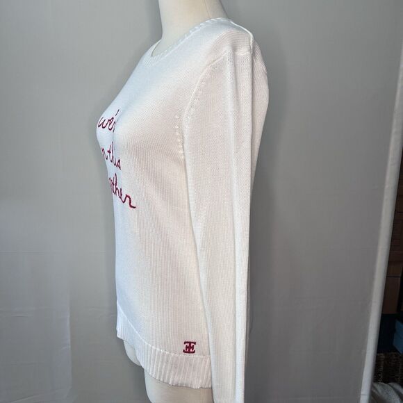 Ellsworth + Ivey NWT Women's Crew Neck Sweater We're in this Together Size Small - Picture 4 of 7